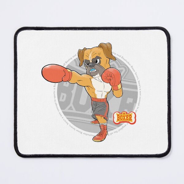 Item preview, Deutscher Boxer Dog Pugilist designed and sold by DesignLacco.