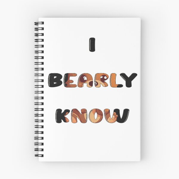 Item preview, I Bearly Know designed and sold by DCPro.