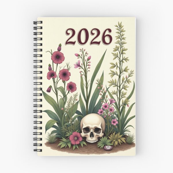 Item preview, Cottage Witch 2026 | Dark Fairy Tale Horror Gothic Nature Journal designed and sold by Antik by Schulz.