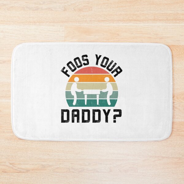 Item preview, Foos Your Daddy Funny Foosball Game player retro designed and sold by snowry.