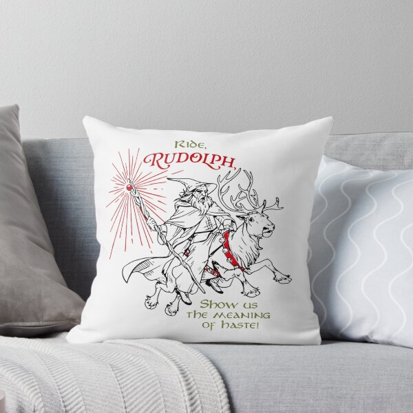 Item preview, Ride Rudolph Show Us The Meaning Of Haste designed and sold by moabeArtistic.