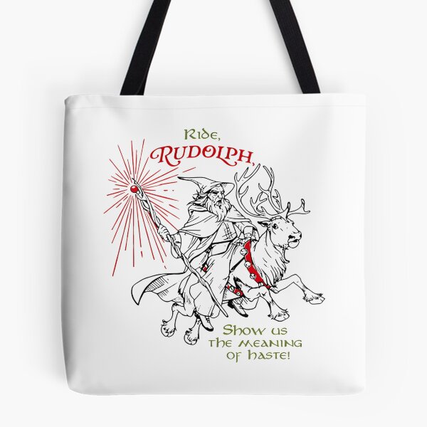 Item preview, Ride Rudolph Show Us The Meaning Of Haste designed and sold by moabeArtistic.