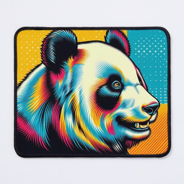 Item preview, colorful panda designed and sold by Dogandesighn.