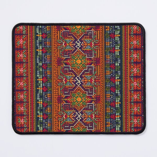 Item preview, Traditional Palestinian Jordainian Pattern | Embroidery Art designed and sold by BrainCurves.