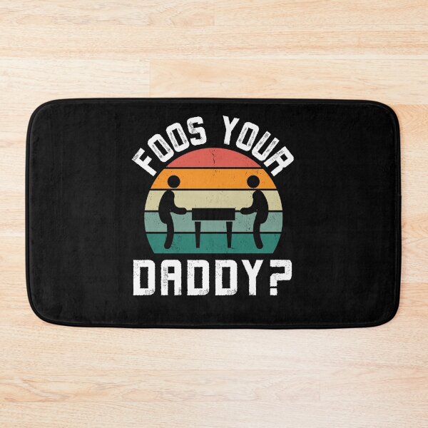 Item preview, Foos Your Daddy Funny Foosball Game player retro designed and sold by snowry.