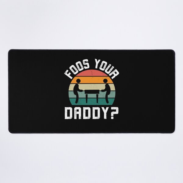 Item preview, Foos Your Daddy Funny Foosball Game player retro designed and sold by snowry.