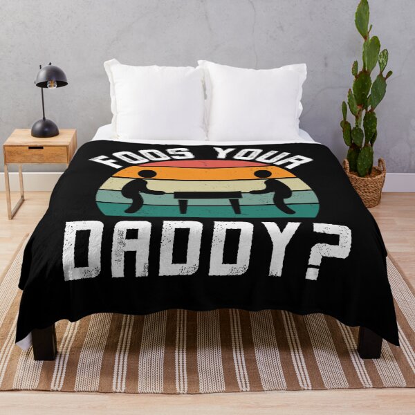 Item preview, Foos Your Daddy Funny Foosball Game player retro designed and sold by snowry.