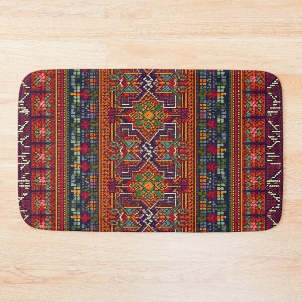 Item preview, Traditional Palestinian Jordainian Pattern | Embroidery Art designed and sold by BrainCurves.
