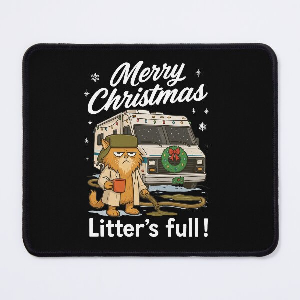 Item preview, Merry Christmas Litter’s Full - Funny Cat Christmas Griswold Holiday 2 designed and sold by NicowrmSArt.