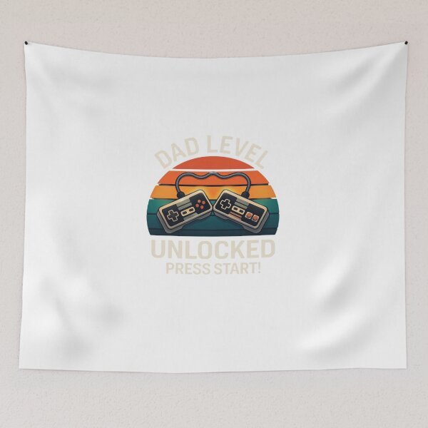 Item preview, Dad Level Unlocked — Press Start designed and sold by artcultreone.