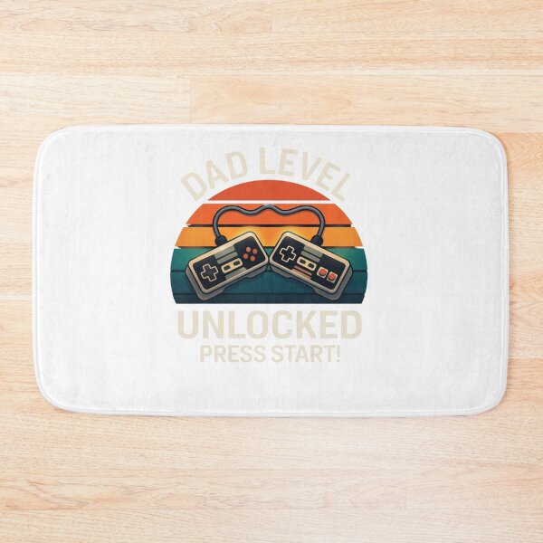Item preview, Dad Level Unlocked — Press Start designed and sold by artcultreone.