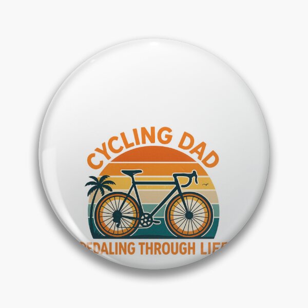 Item preview, Cycling Dad — Pedaling Through Life designed and sold by artcultreone.