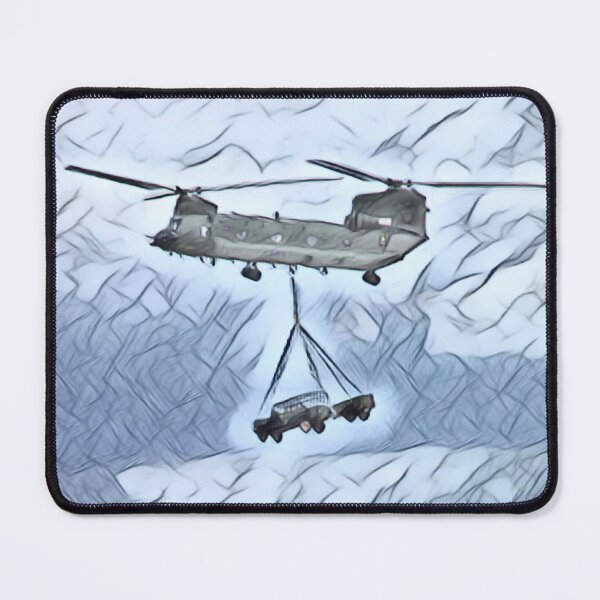 Item preview, Chinook Hover In Watercolour designed and sold by Fearless-Fox.
