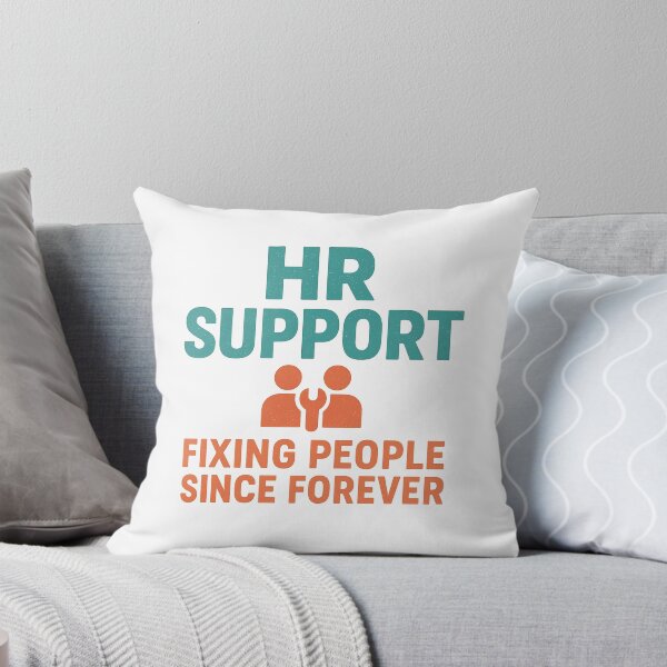 Item preview, HR Support - Fixing People Since Forever | Retro Office Humor designed and sold by Work Life Tees.