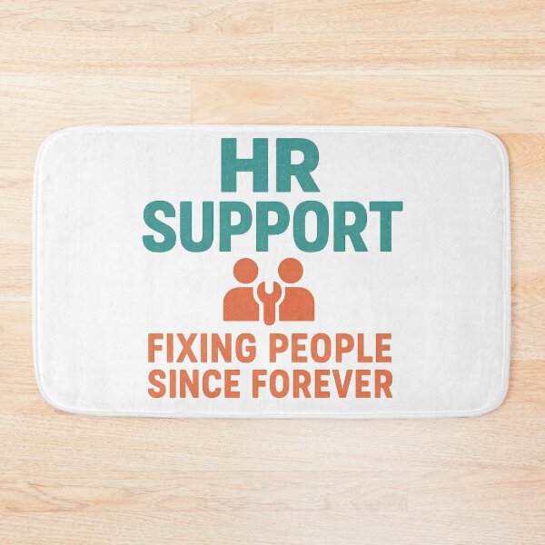 Item preview, HR Support - Fixing People Since Forever | Retro Office Humor designed and sold by Work Life Tees.