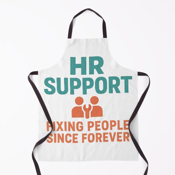 Item preview, HR Support - Fixing People Since Forever | Retro Office Humor designed and sold by Work Life Tees.