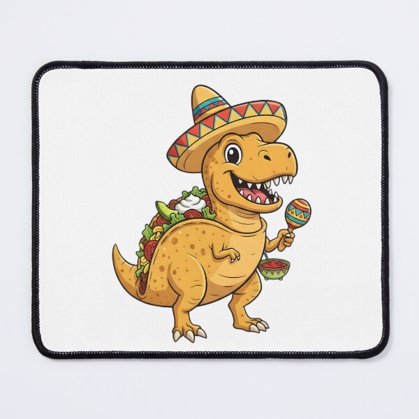 Item preview, Taco Saurus — Cute Sombrero Dinosaur with Maracas designed and sold by DinoPrints-shop.