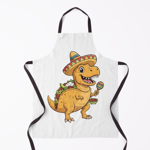 Item preview, Taco Saurus — Cute Sombrero Dinosaur with Maracas designed and sold by DinoPrints-shop.