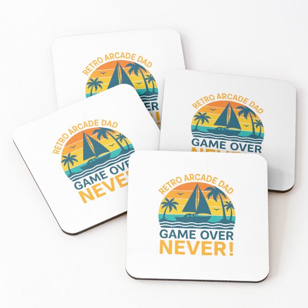 Item preview, Retro Arcade Dad — Game Over Never! designed and sold by artcultreone.