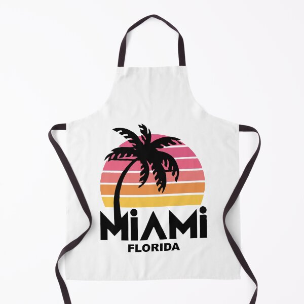 Item preview, Miami Florida Retro Sunset Palm Tree – Vintage 80s Tropical Beach Aesthetic Summer Vibes Design designed and sold by BrainBubbleArt.