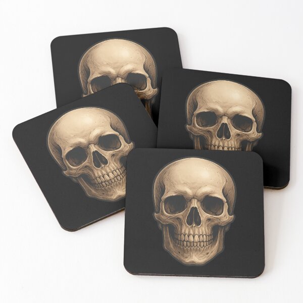 Item preview, Classic Front Skull designed and sold by LaNadaYFundante.