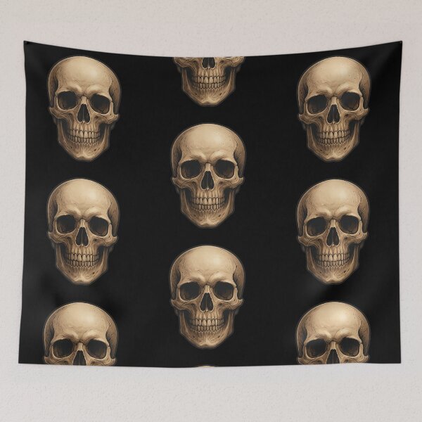 Item preview, Classic Front Skull designed and sold by LaNadaYFundante.