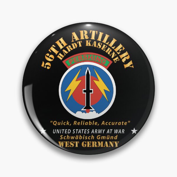 Item preview, Army - 56th Artillery Command - Pershing - Hardt Kaserne X 300 designed and sold by Military Insignia Products.