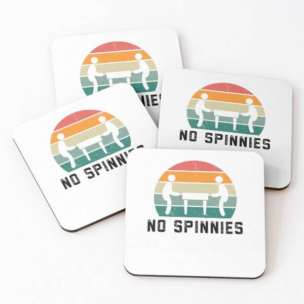 Item preview, No Spinnies Funny Foosball Game player retro designed and sold by snowry.