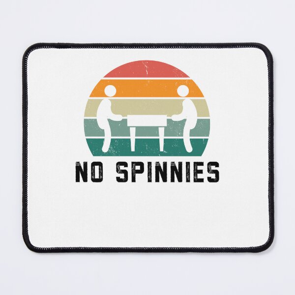 Item preview, No Spinnies Funny Foosball Game player retro designed and sold by snowry.