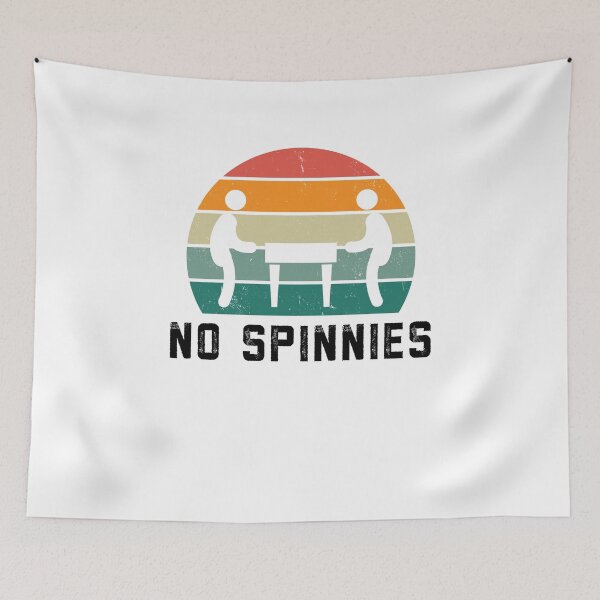 Item preview, No Spinnies Funny Foosball Game player retro designed and sold by snowry.