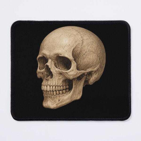Item preview, Anatomical Skull Side View designed and sold by LaNadaYFundante.