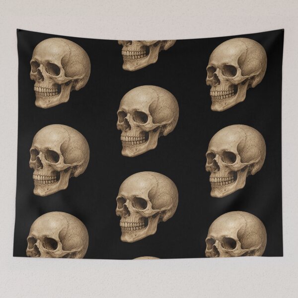 Item preview, Anatomical Skull Side View designed and sold by LaNadaYFundante.