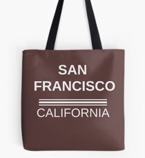 SF Tee, San Francisco T-Shirt, Gift, idea, City, California Tote Bag