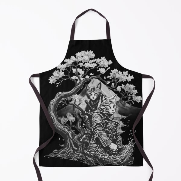 Item preview, Samurai Cats Under Sakura designed and sold by MoreDeo.