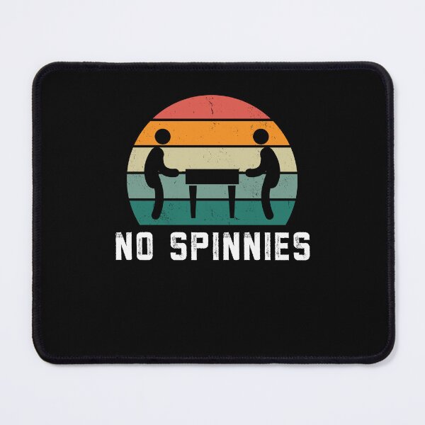Item preview, No Spinnies Funny Foosball Game player humor retro designed and sold by snowry.