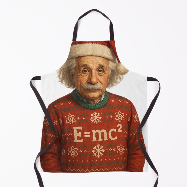 Item preview, Albert Einstein Christmas designed and sold by Lizandro Serrano Pacheco.