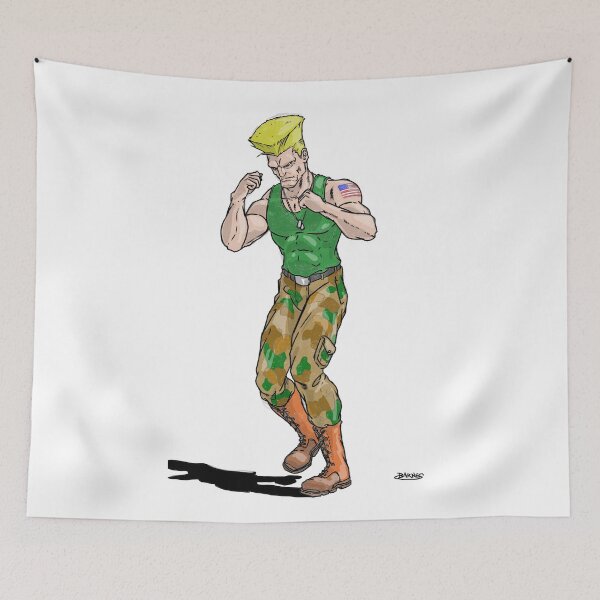 Item preview, Guile Street Fighter II  designed and sold by BarnesComicArt.