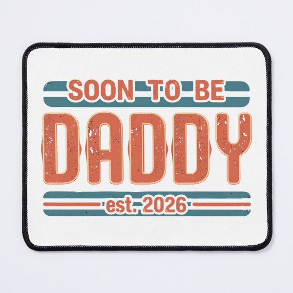 Item preview, Soon To Be Daddy Est. 2026 T‑Shirt | New Dad Gift | Expecting Father Baby Announcement Tee | Dad To Be 2026 Shirt designed and sold by GAIDREDA.