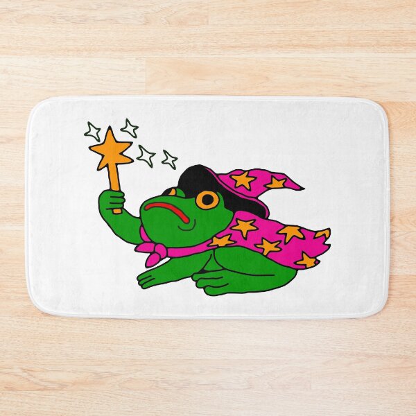 Item preview, Bog the Wizard Frog designed and sold by obinsun.
