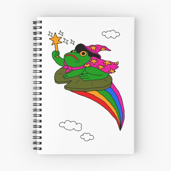 Item preview, Bog the Wizard Frog designed and sold by obinsun.