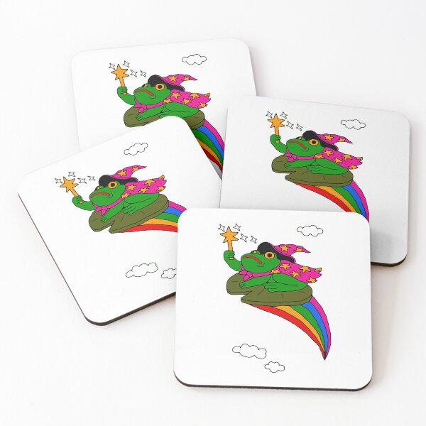 Item preview, Bog the Wizard Frog designed and sold by obinsun.