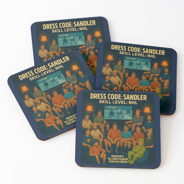 Item preview, Dress Code Sandler NHL – Kraken All Adam Sandler Halloween designed and sold by POD DYNASTY.