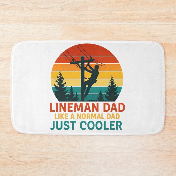 Item preview, Lineman Dad — Just a Normal Dad, Just Cooler designed and sold by artcultreone.
