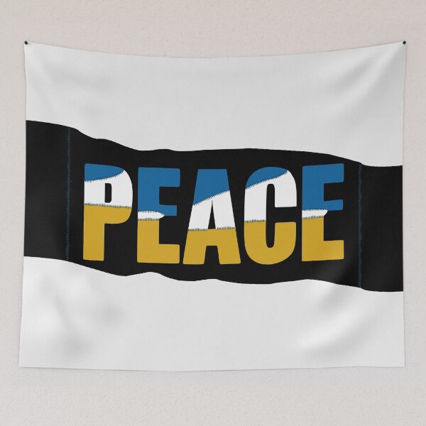 Item preview, Peace for Ukraine Ukrainian Flag Design | Support Ukraine Peace Movement designed and sold by cabana.space.