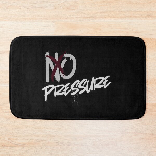 Item preview, No Pressure – Minimal Chill Quote Design designed and sold by CielaNoir.