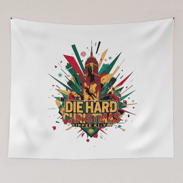 Item preview, die hard christmas designed and sold by Malakiacount.