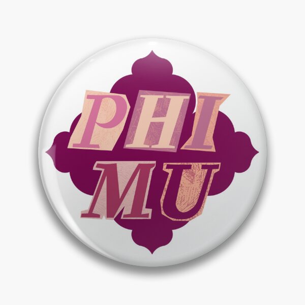 Item preview, phi, mu, Greek Life Sticker for College Sisters Sorority designed and sold by cillalovestay.