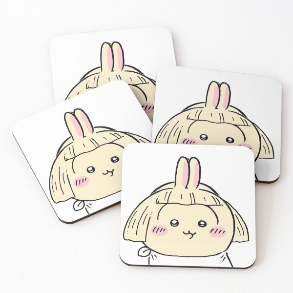 Item preview, Chiikawa Usagi BOB Hair Cheerful Cute Rabbit Sticker ちいかわ designed and sold by resillus.