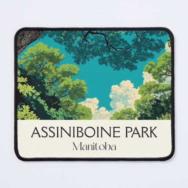 Item preview, Assiniboine Park Winnipeg | Oak Tree Scenery Art Print designed and sold by TuncGK.