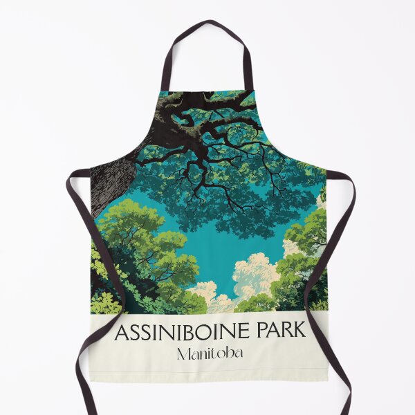 Item preview, Assiniboine Park Winnipeg | Oak Tree Scenery Art Print designed and sold by TuncGK.
